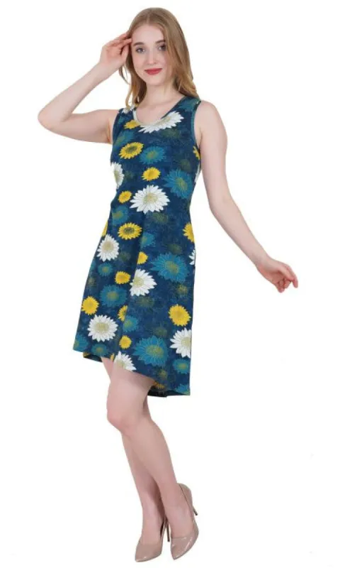 Cotton Sunflower Tank Dress sold by Revolution