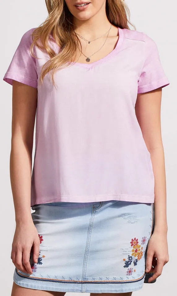 Mixed Media V Neck Top sold by Revolution product image thumbnail 2