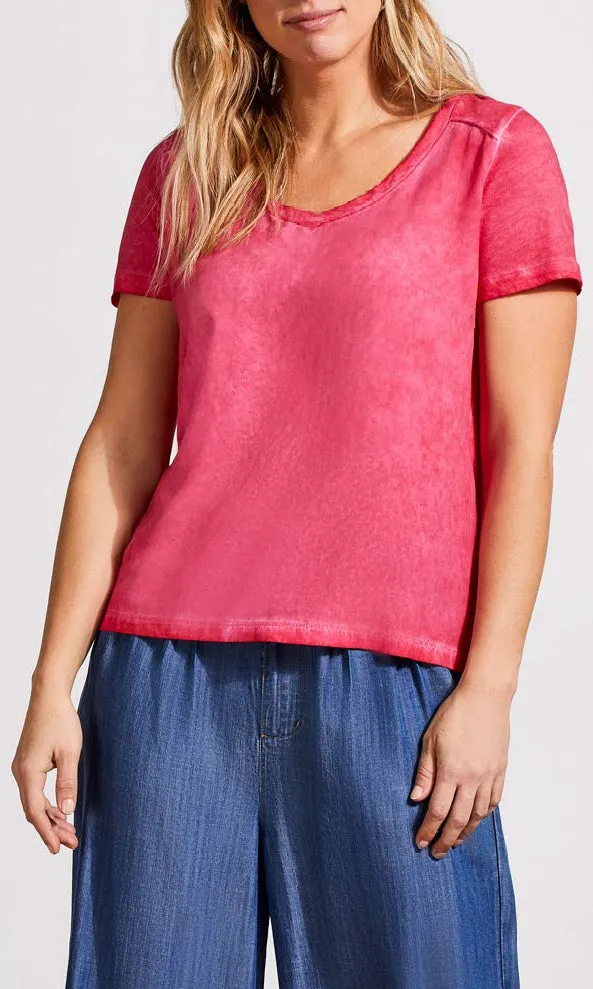 Mixed Media V Neck Top sold by Revolution