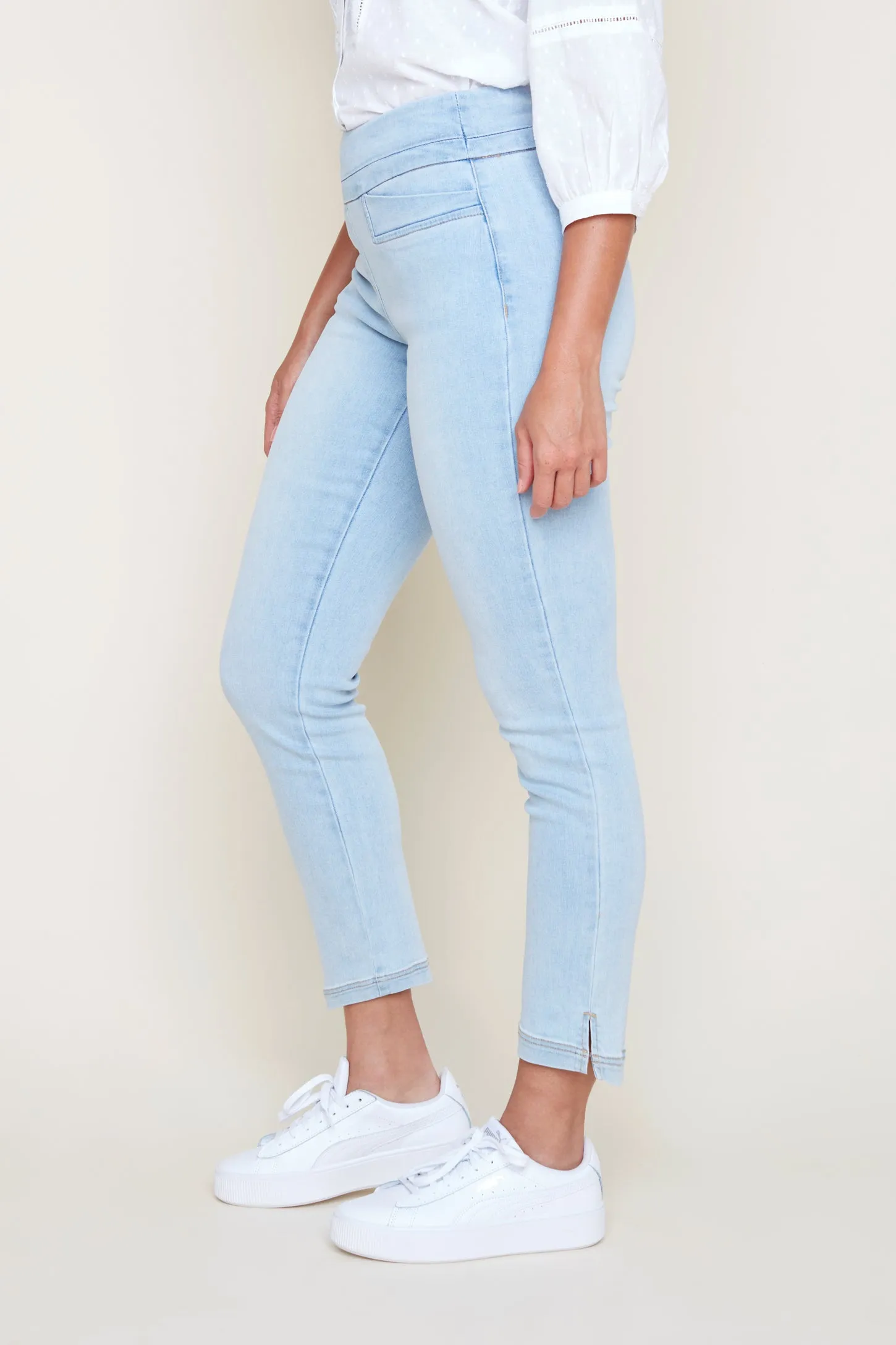 Pull On Bleach Denim sold by Revolution product image thumbnail 3