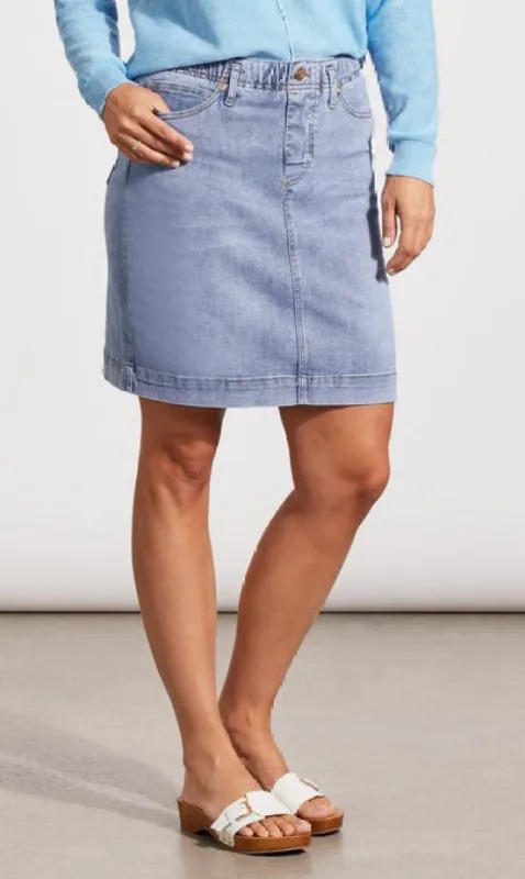 Pull On Denim Skort sold by Revolution