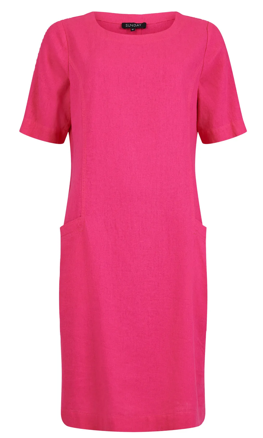 Linen Blend Pocket Dress sold by Revolution