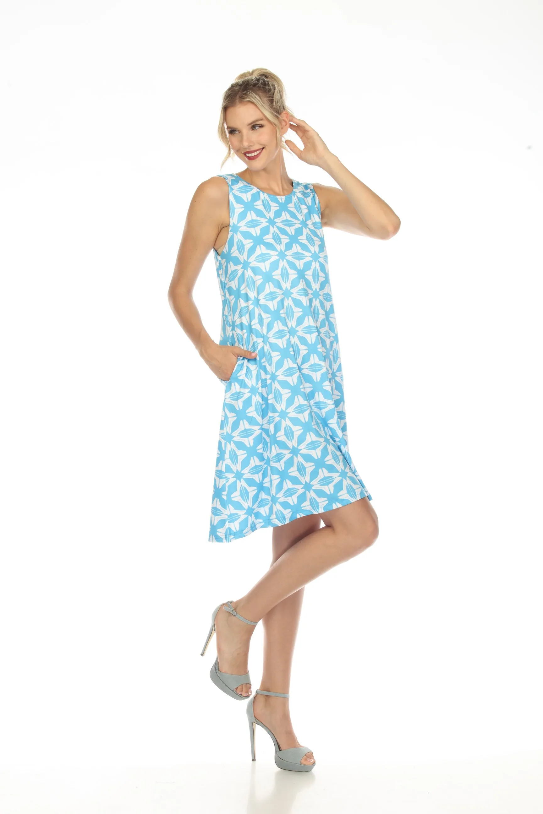 Keyhole Back A-Line Dress sold by Revolution Boutique product image thumbnail 3