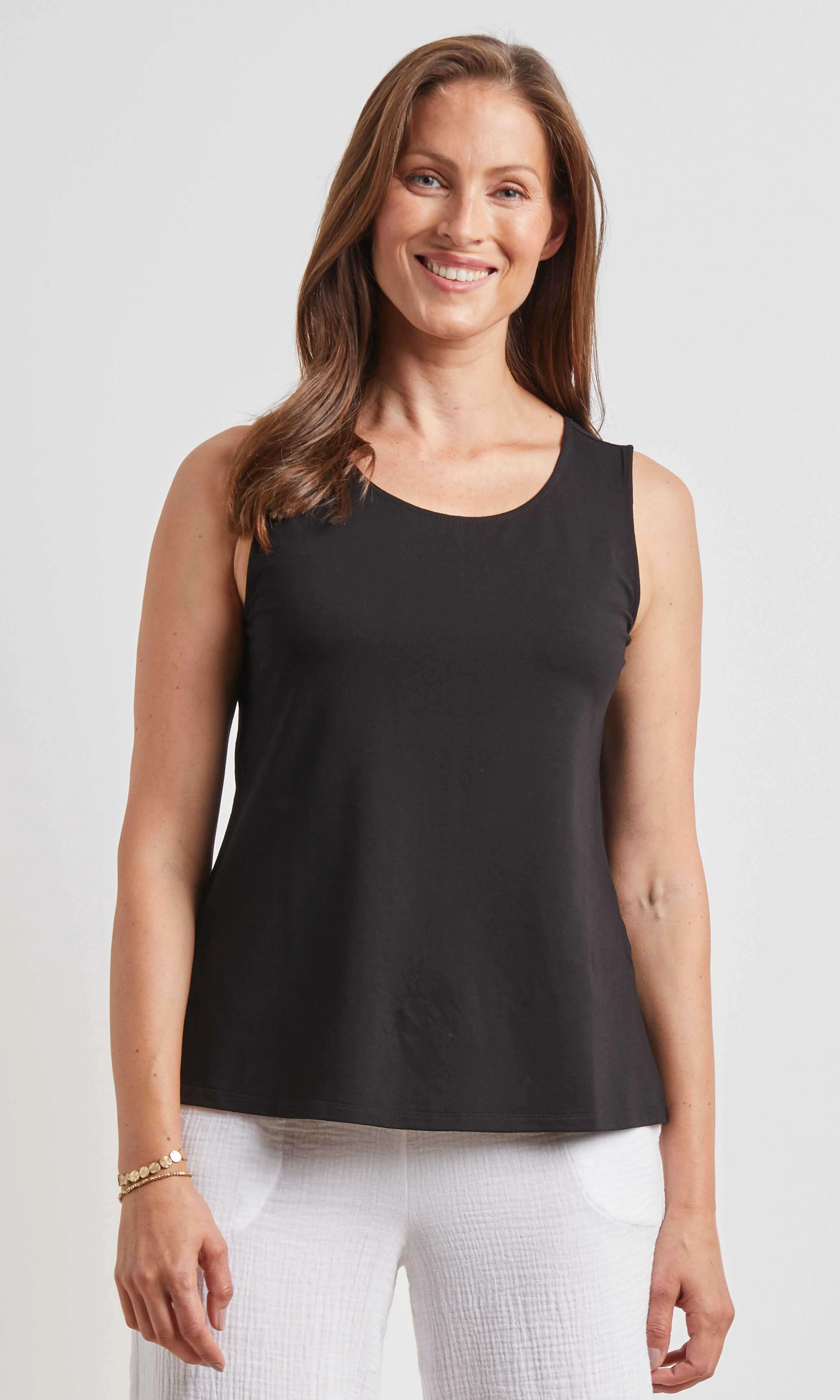 Side Slit Tank Top sold by Revolution product image thumbnail 2
