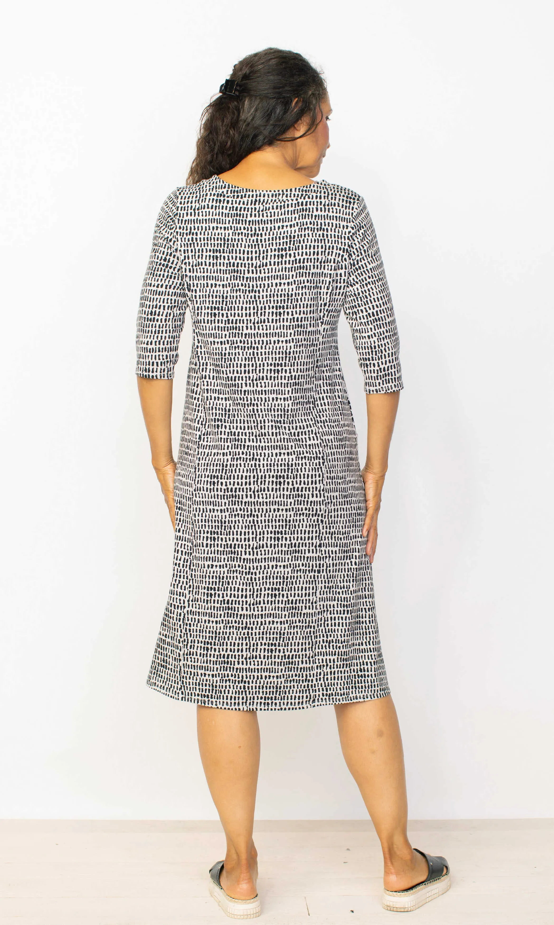 Elbow Sleeve Pocket Dress sold by Revolution product image thumbnail 2