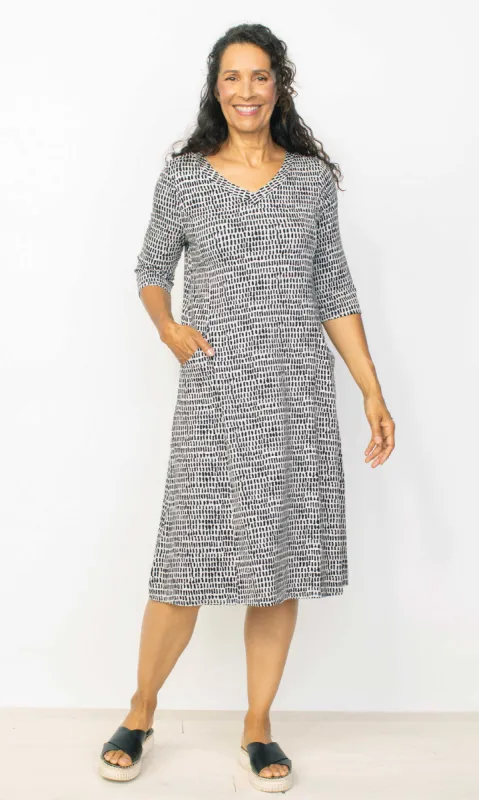 Elbow Sleeve Pocket Dress sold by Revolution