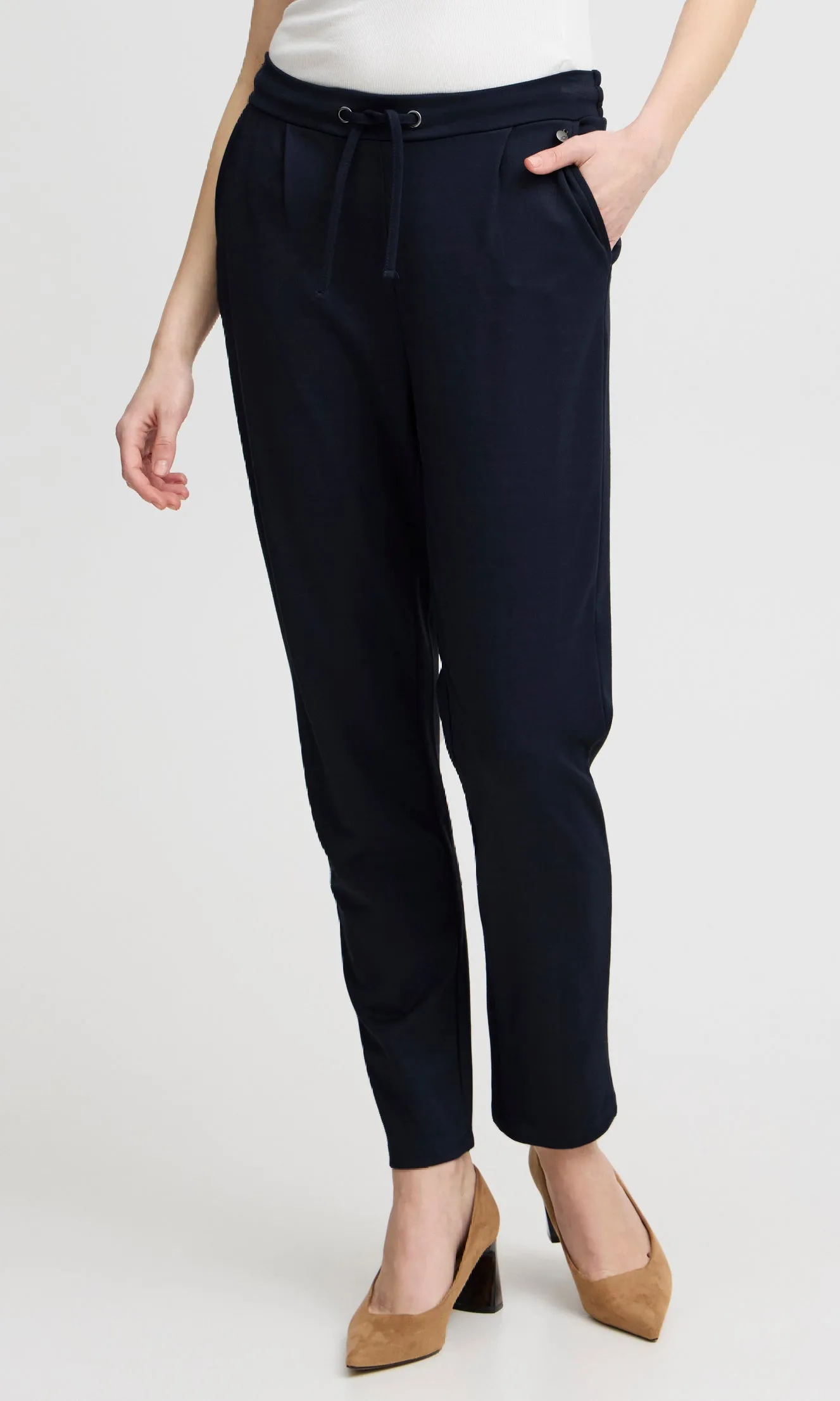 Front Pleat Jogger Pant sold by Revolution