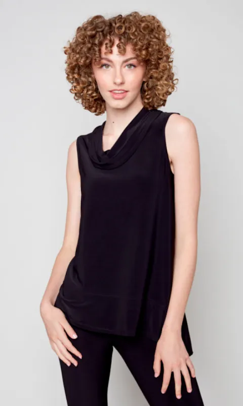 Jersey Angle Hem Blouse sold by Revolution
