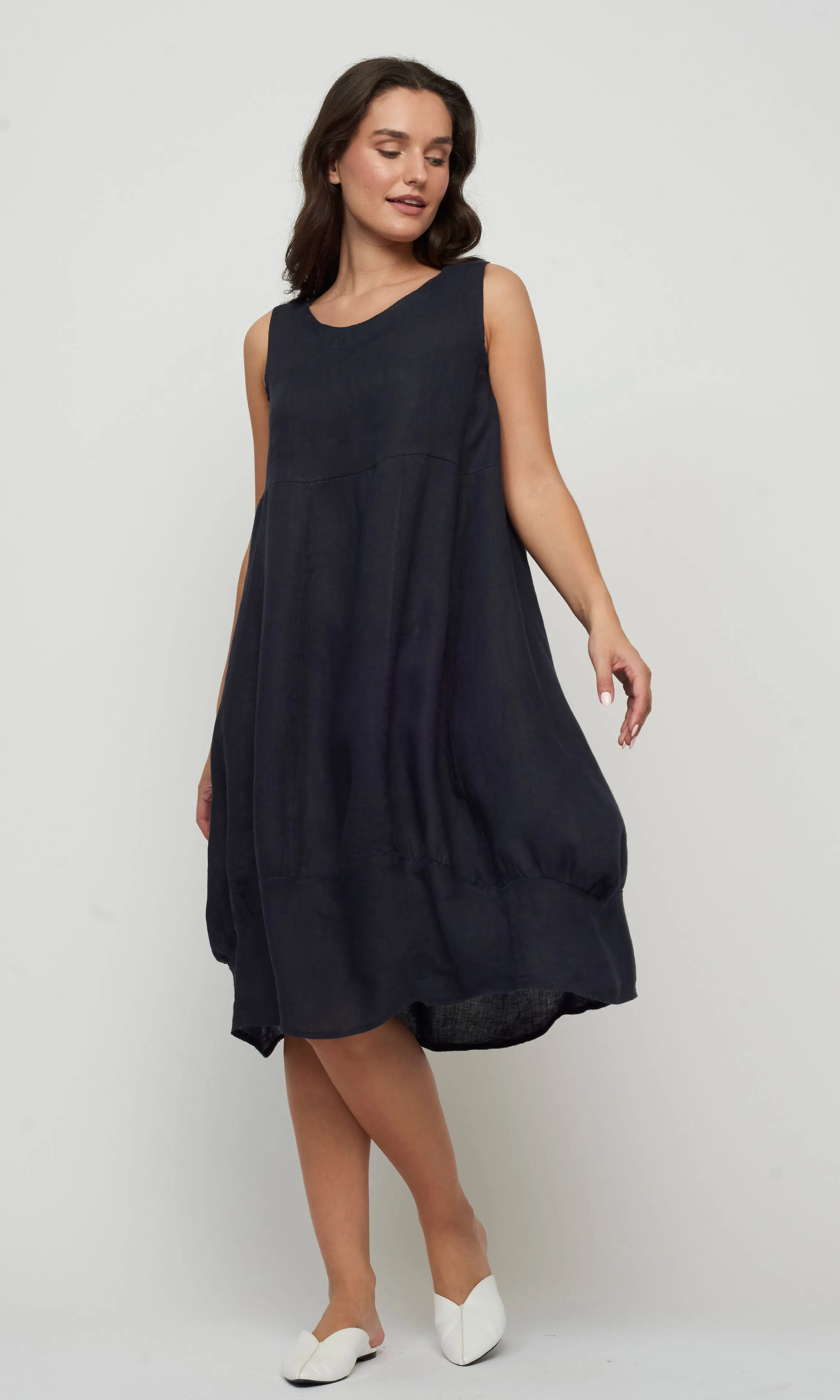 Linen Bubble Dress sold by Revolution product image thumbnail 2