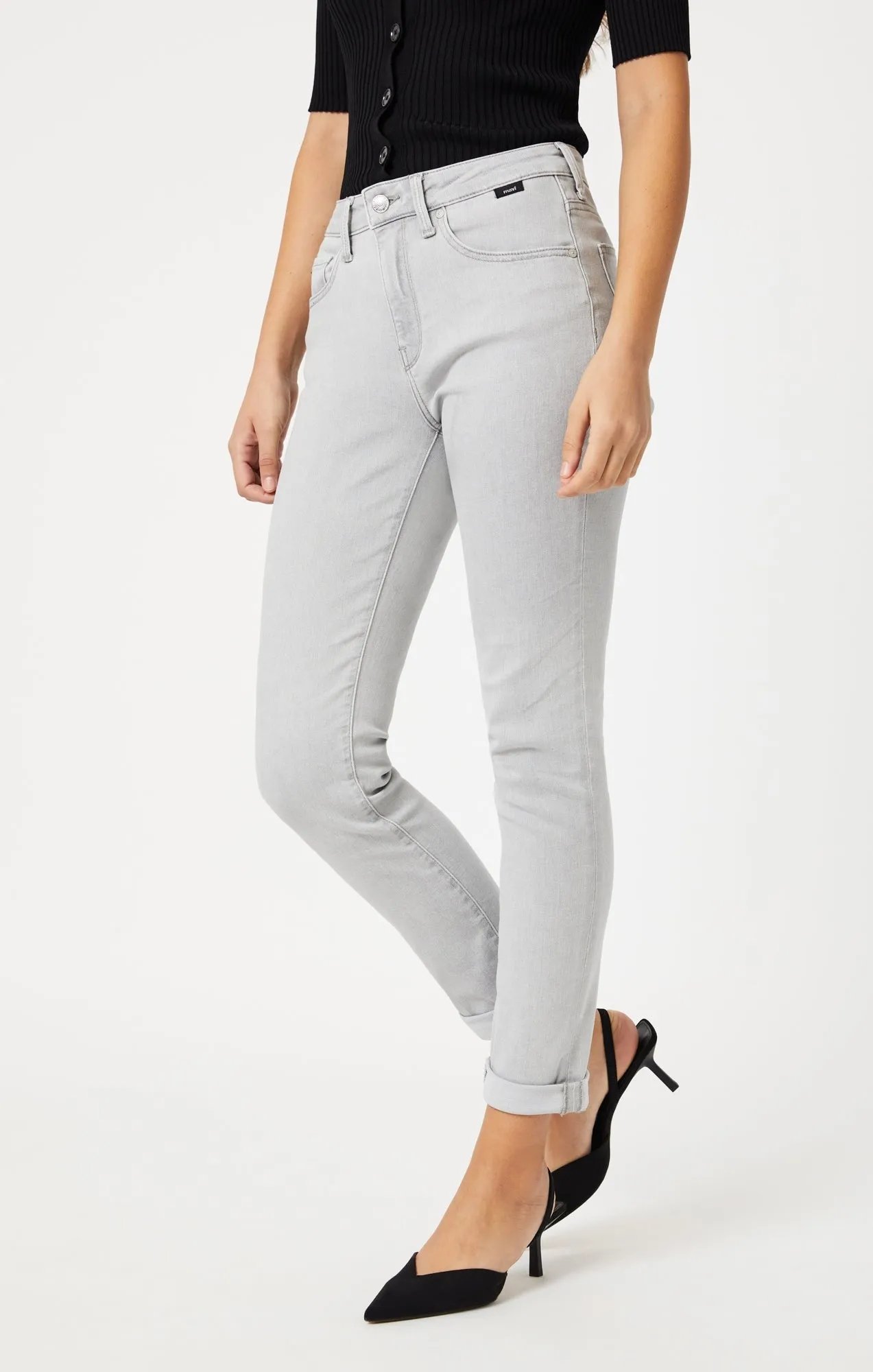 Mid Rise Slim Boyfriend Denim sold by Revolution product image thumbnail 3