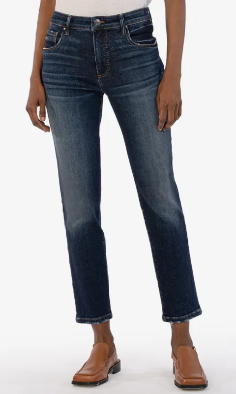 High Rise Straight Ankle Denim sold by Revolution