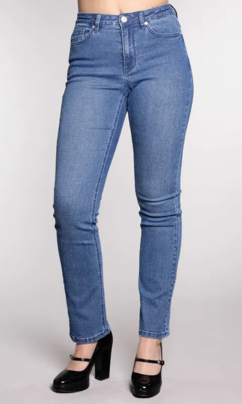 Rolled Hem Ankle Denim made by Revolution Boutique