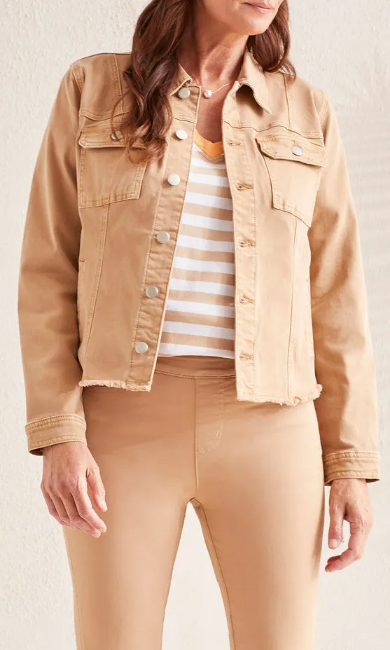 Raw Edge Denim Jacket sold by Revolution