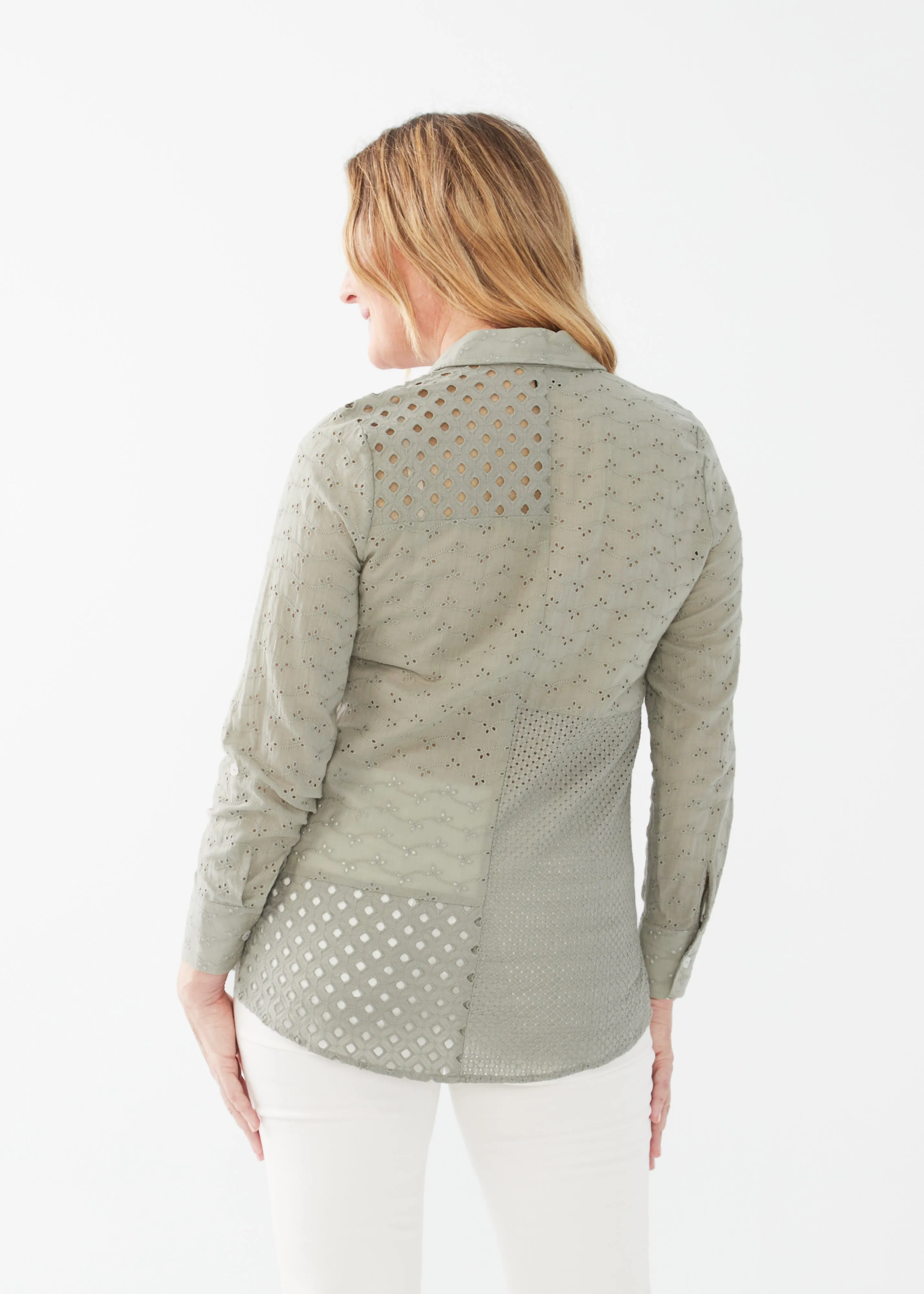 Patchwork Eyelet Tunic Top sold by Revolution product image thumbnail 2