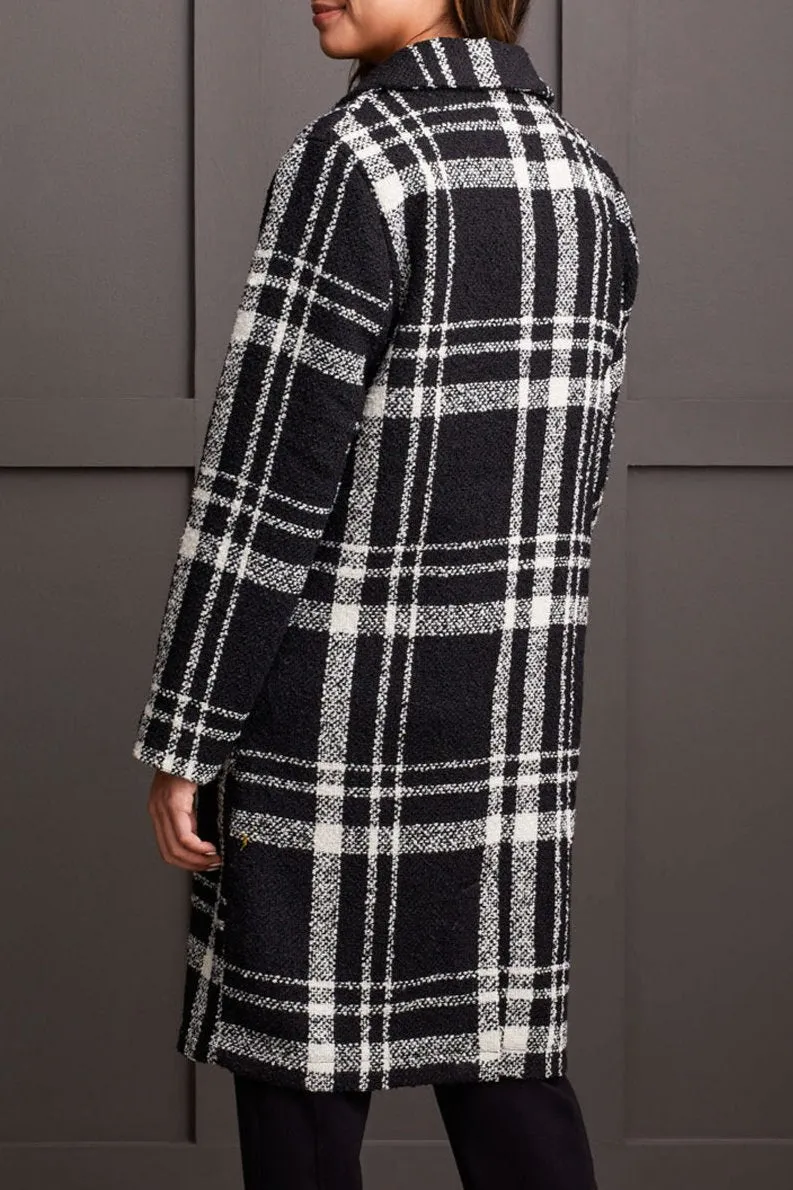 Plaid Pocket Duster Coat sold by Revolution Boutique product image thumbnail 2