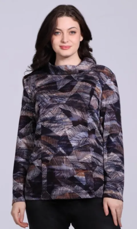 Cowl Neck Tunic Top sold by Revolution Boutique