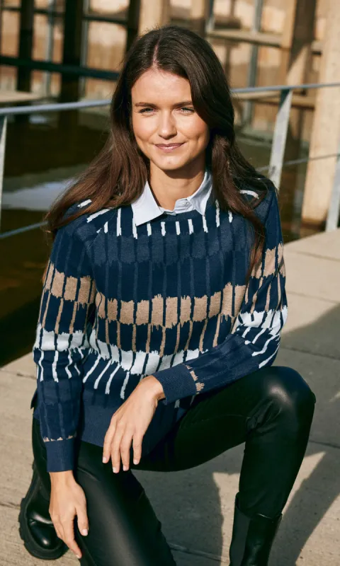 Raglan Sleeve Crewneck Sweater sold by Revolution