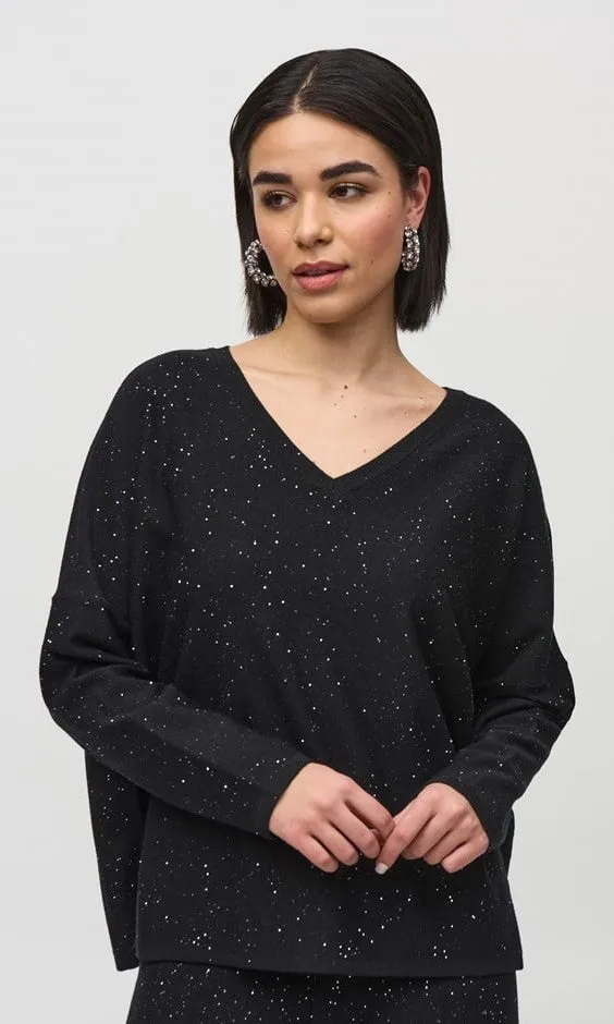 Ribkoff Sequin Detail Knit Top sold by Revolution Boutique