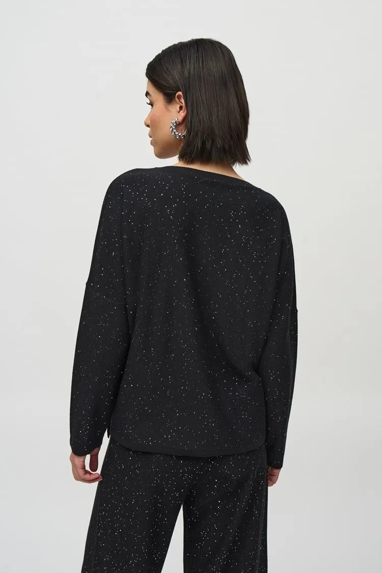 Ribkoff Sequin Detail Knit Top sold by Revolution Boutique product image thumbnail 2