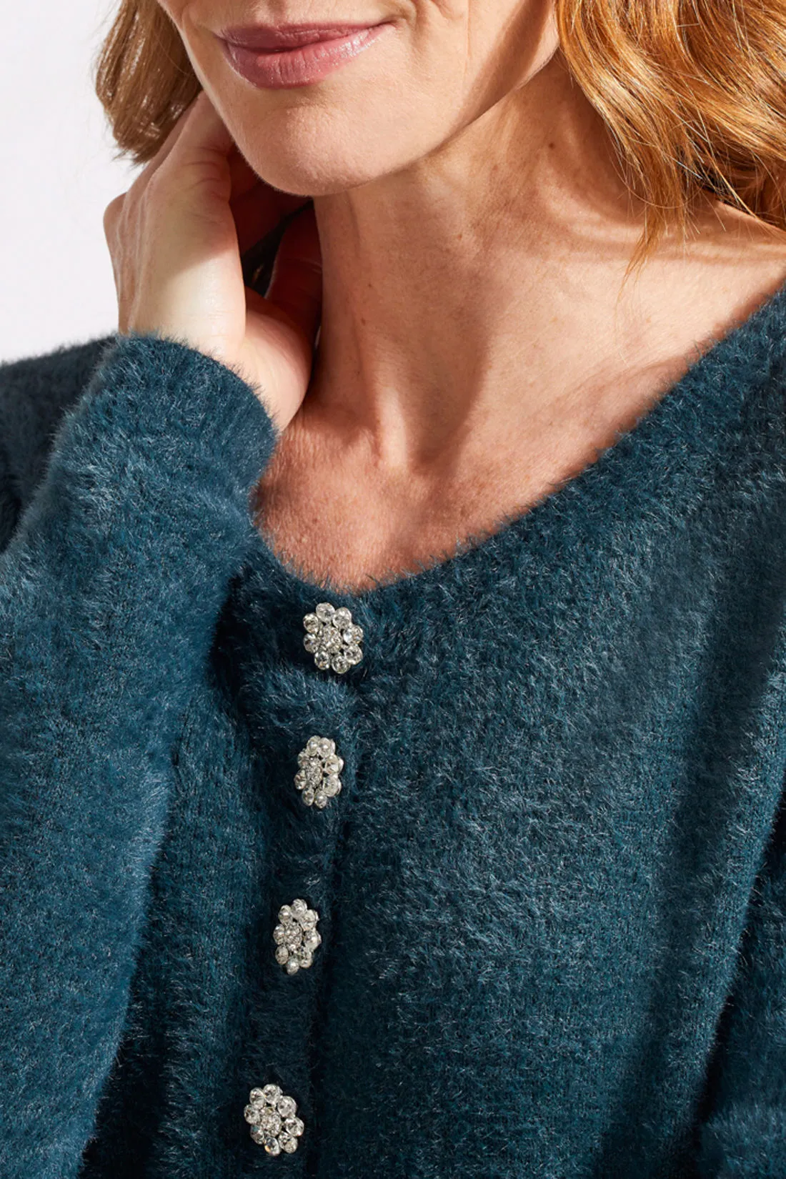 Fancy Button Cardigan sold by Revolution product image thumbnail 3