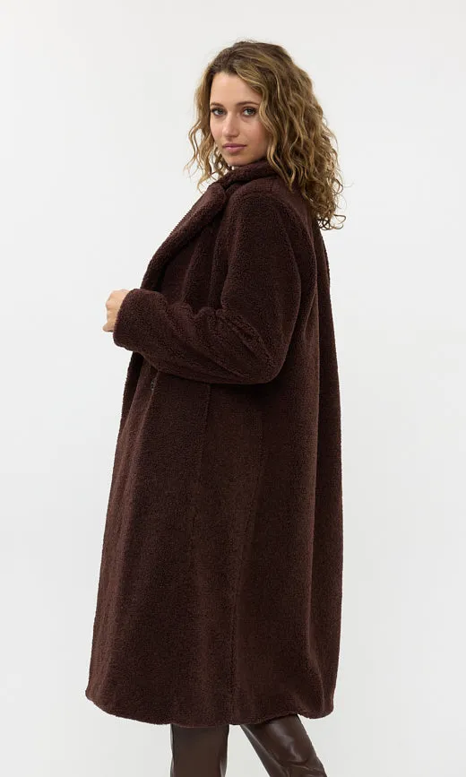 Double Breasted Boucle Coat sold by Revolution Boutique product image thumbnail 2