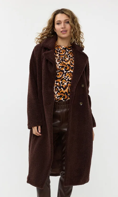 Double Breasted Boucle Coat sold by Revolution Boutique