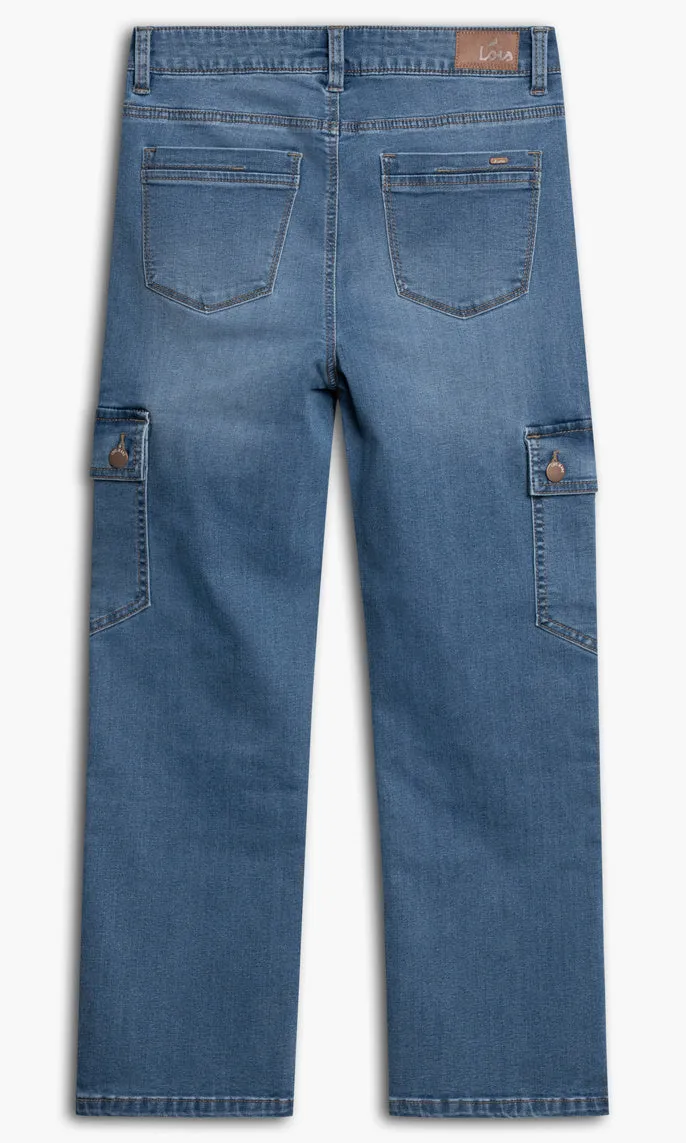 High Rise Wide Leg Denim sold by Revolution Boutique product image thumbnail 2