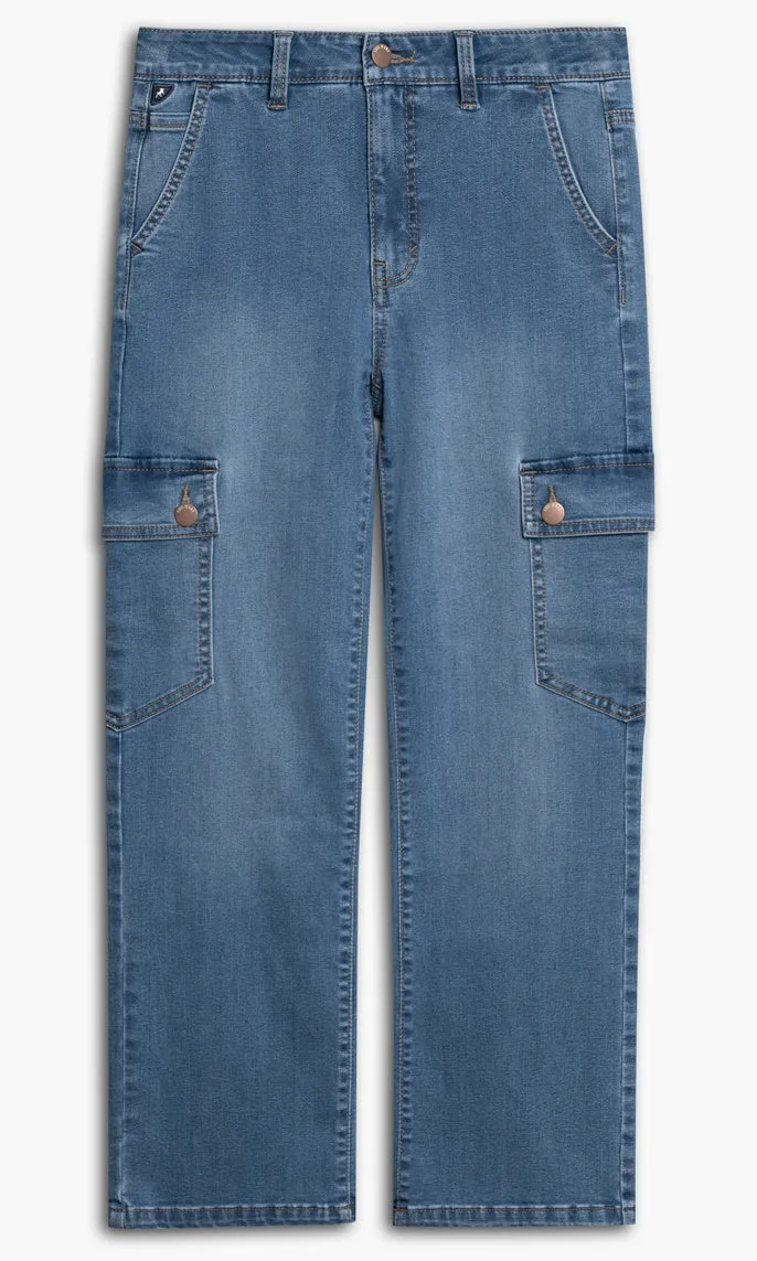 High Rise Wide Leg Denim sold by Revolution Boutique