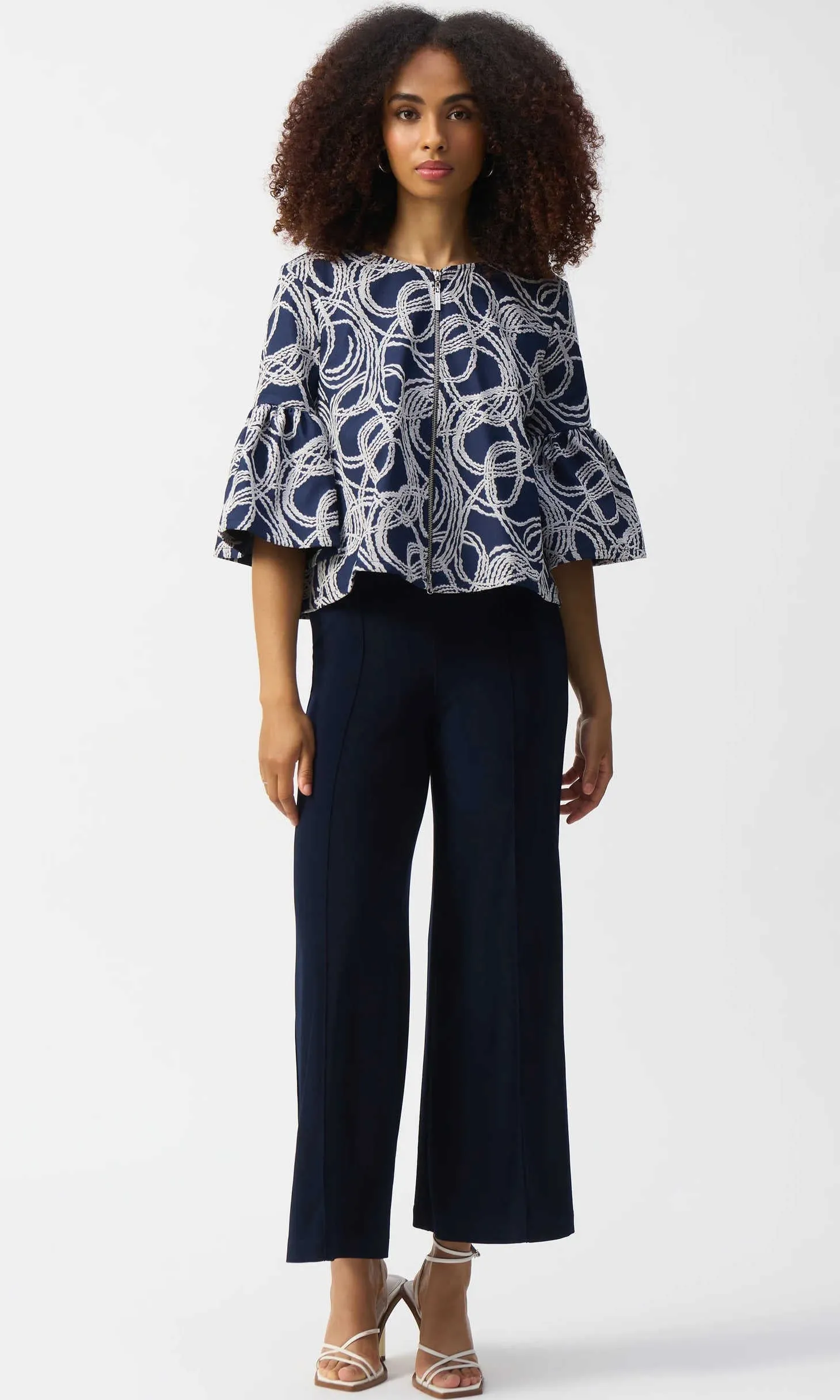 Ribkoff Pintuck Wide Leg Pant sold by Revolution Boutique product image thumbnail 2