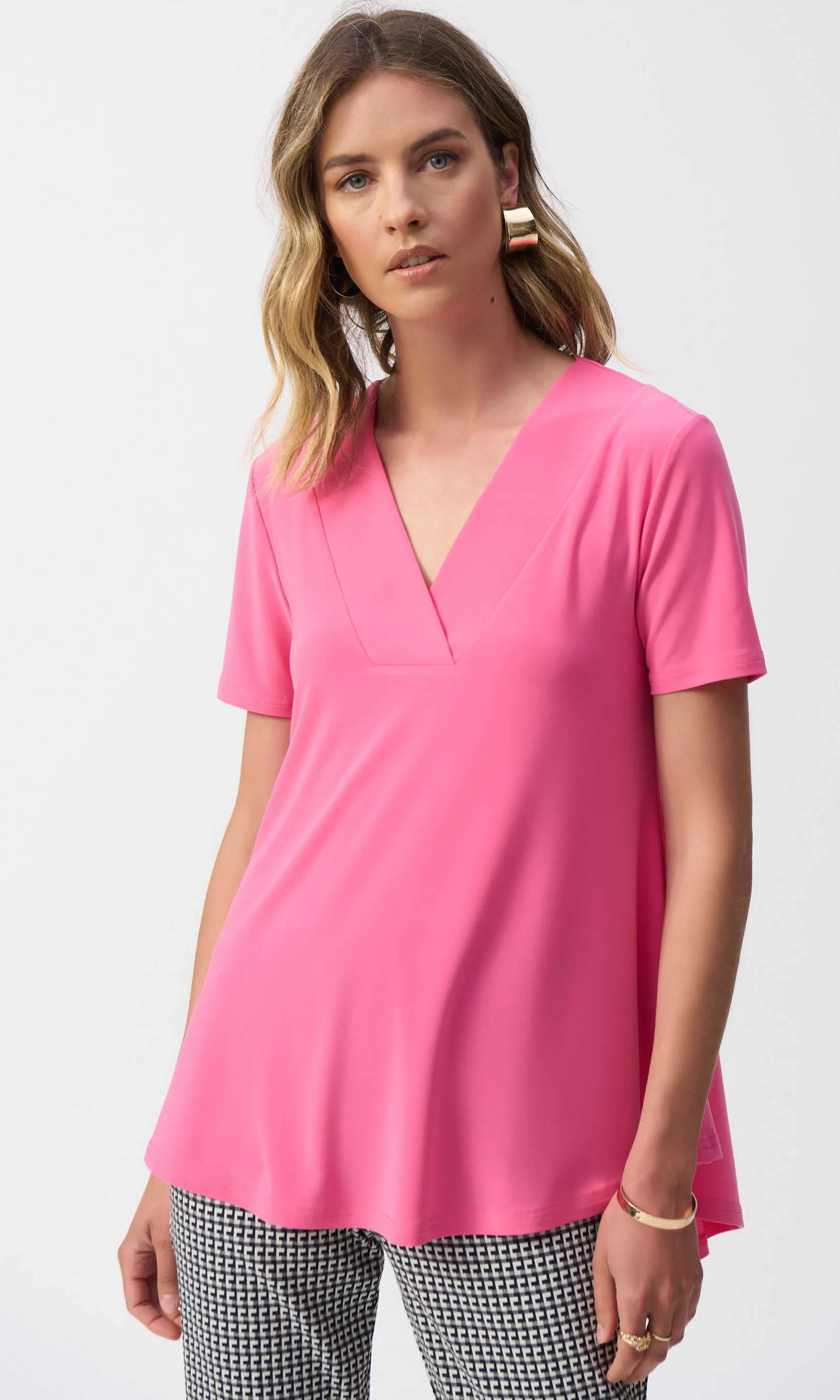 Ribkoff Hi Lo Jersey Top sold by Revolution Boutique