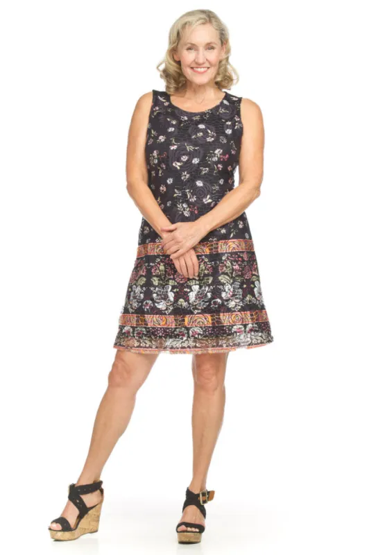 Lined Lace Floral Dress sold by Revolution Boutique