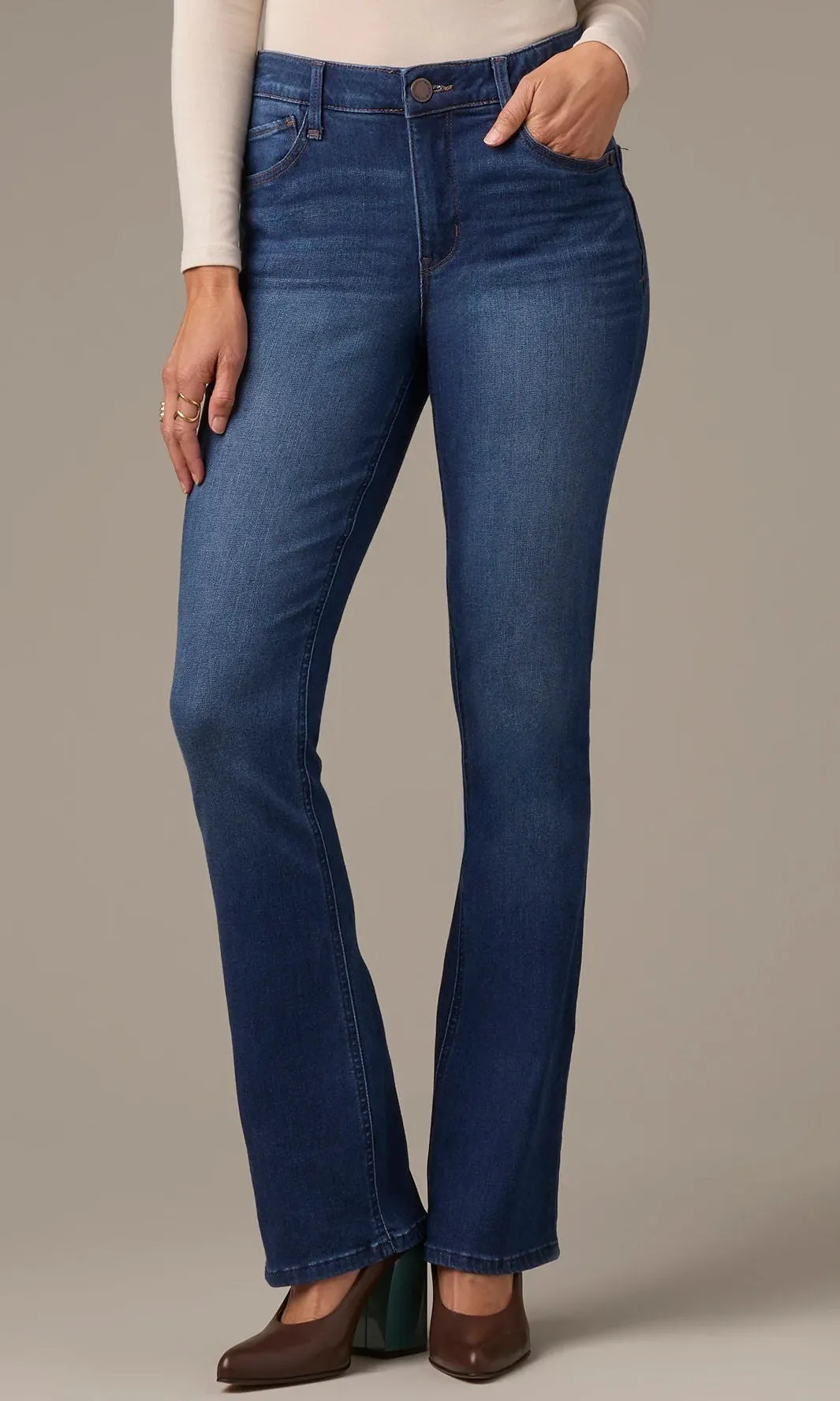 Brittany high rise Denim sold by Revolution Boutique