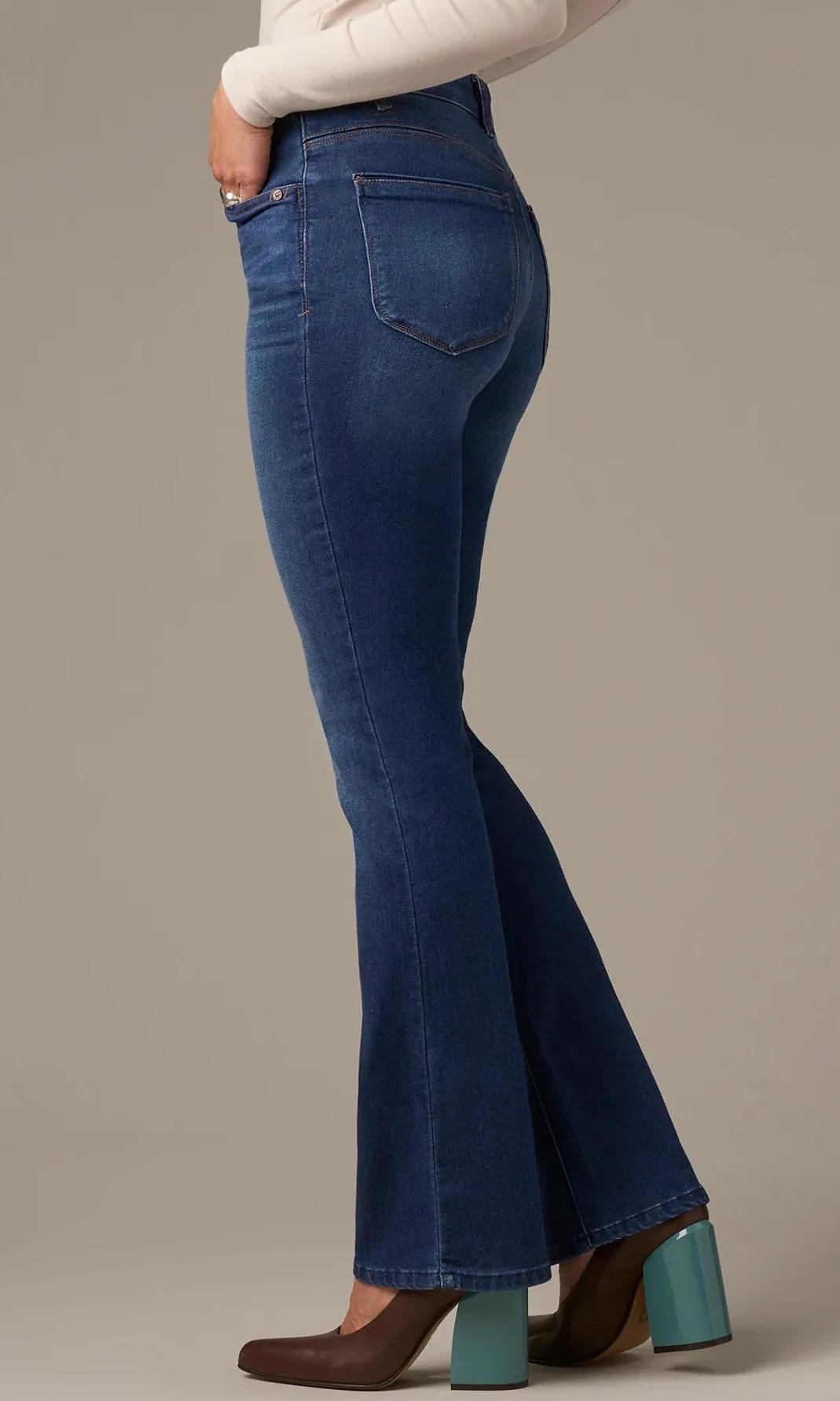 Brittany high rise Denim sold by Revolution Boutique product image thumbnail 5
