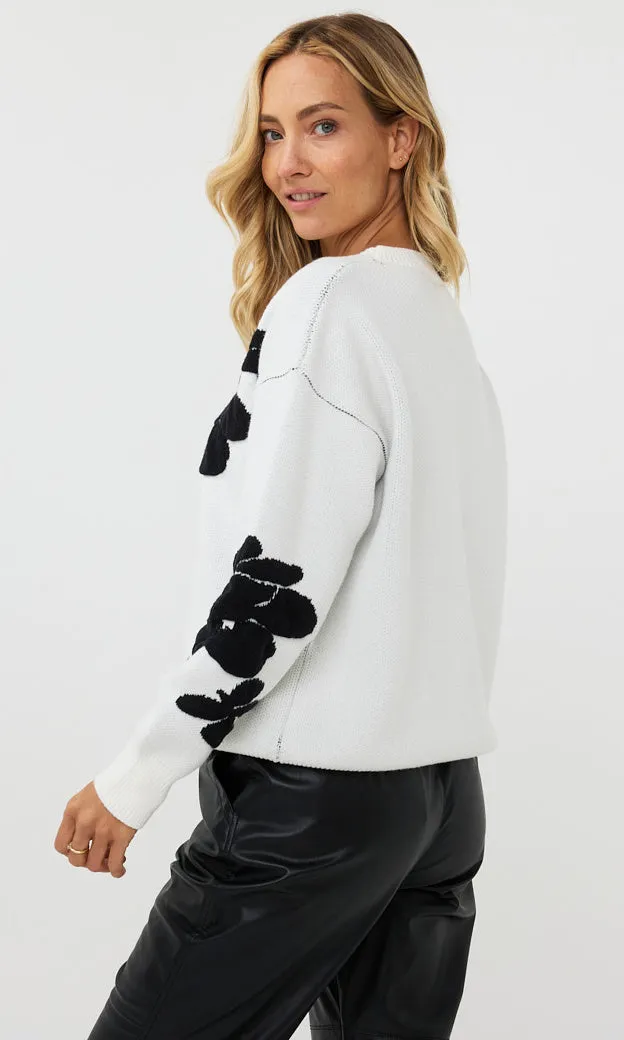 Floral Detail Sweater sold by Revolution Boutique product image thumbnail 4