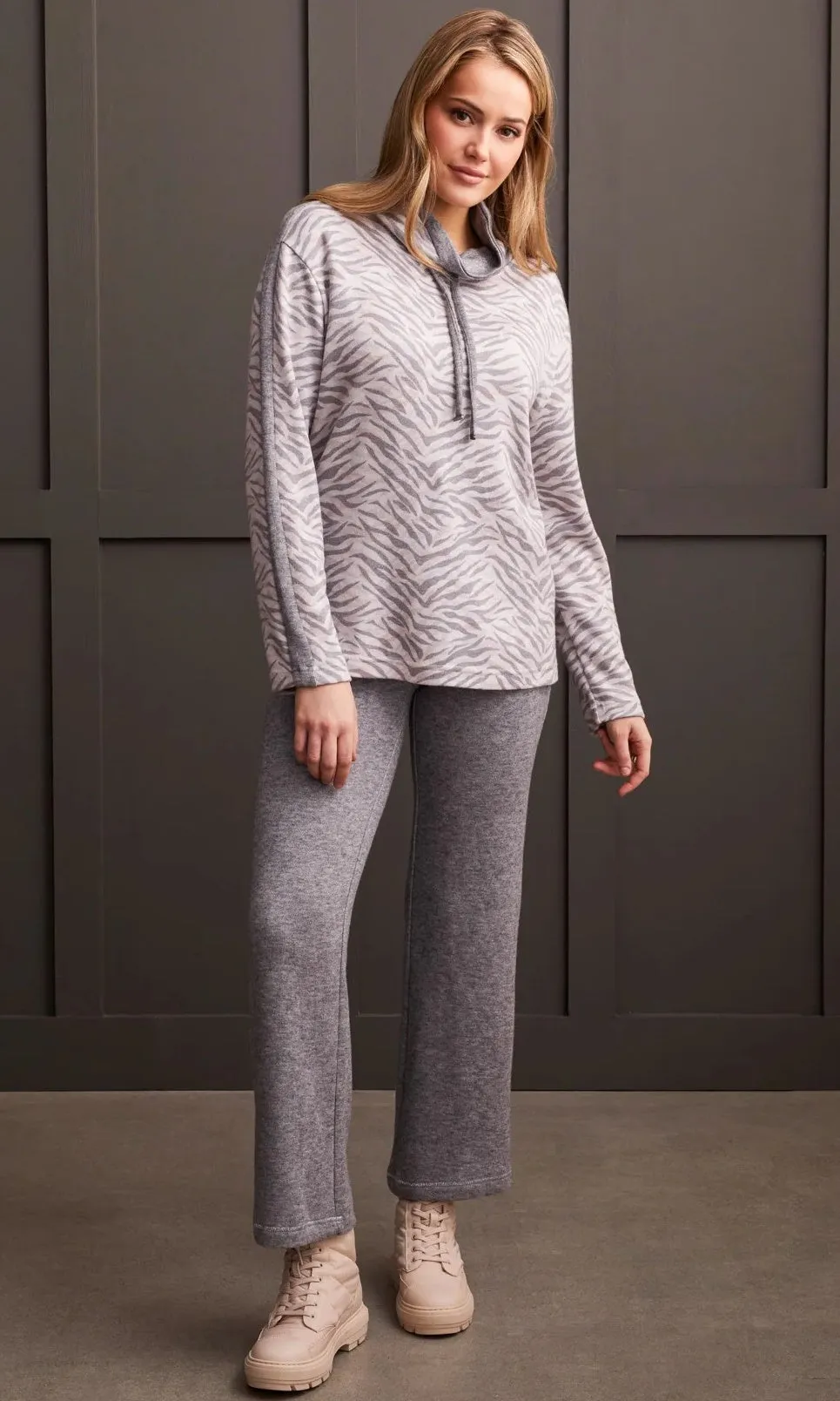 Funnel Neck Drawcord Top sold by Revolution Boutique product image thumbnail 3