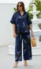 Linen Floral Pant sold by Revolution Boutique