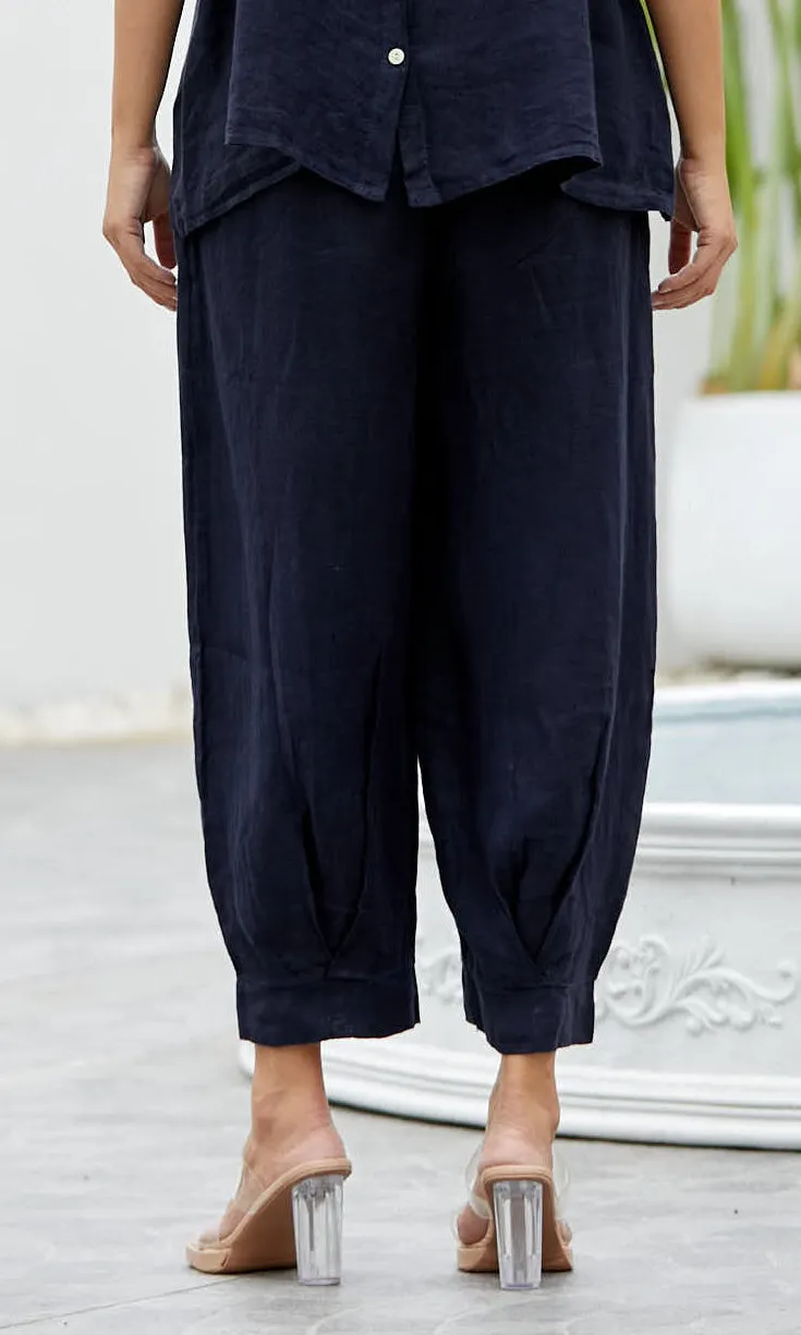 Linen Cuffed Hem Pant sold by Revolution Boutique product image thumbnail 2
