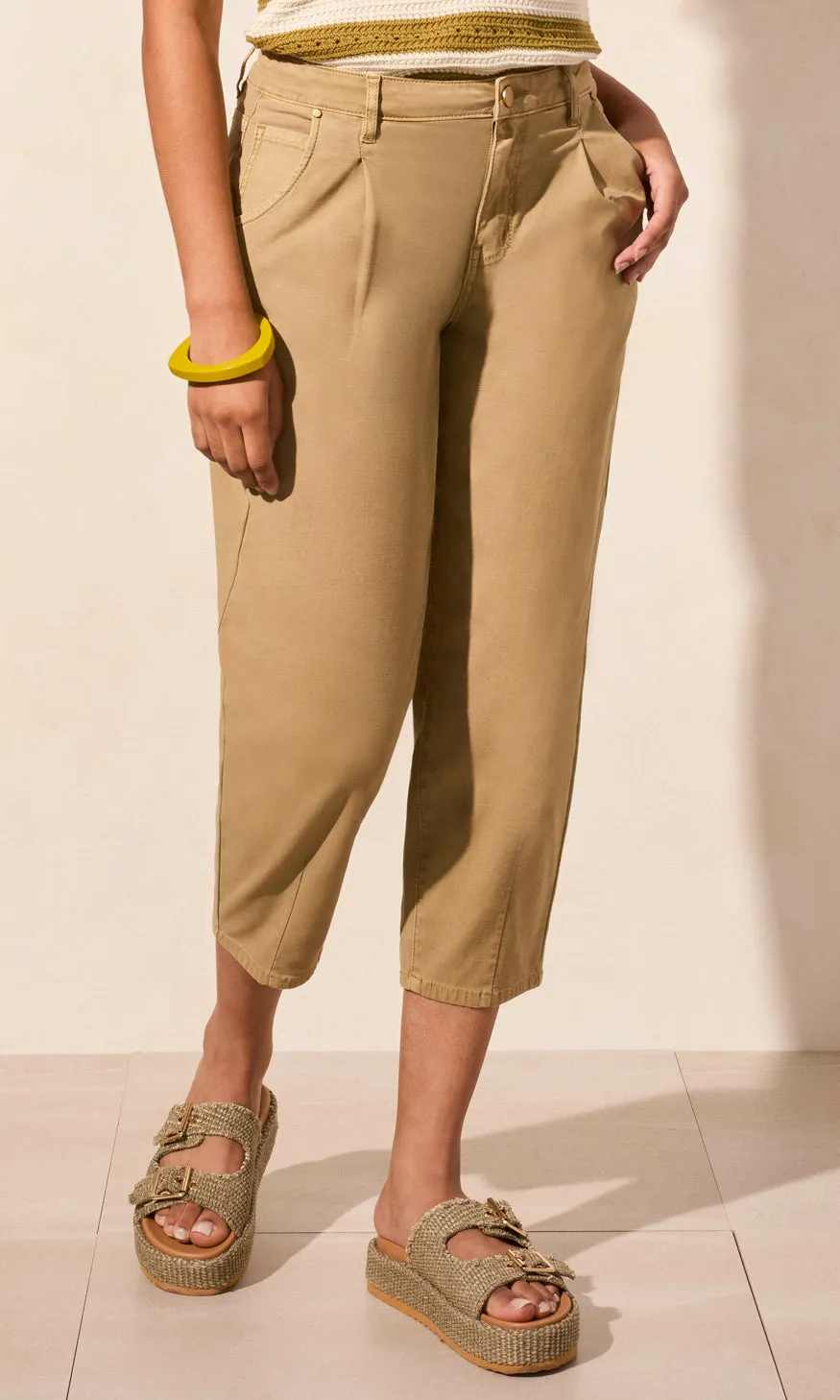 Audrey Girlfriend Crop Denim sold by Revolution Boutique product image thumbnail 3