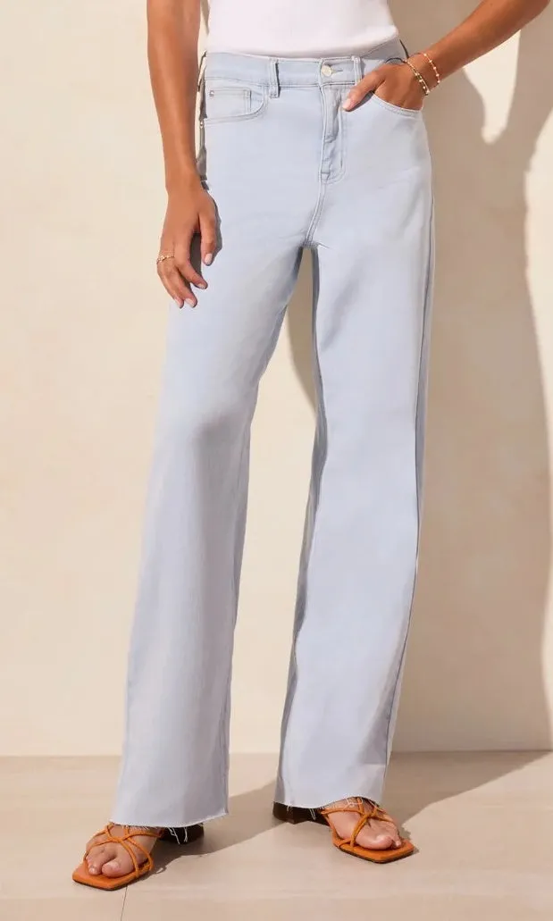 Hi Rise Wide Leg Denim sold by Revolution Boutique
