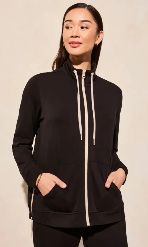 L/Smock Neck Sidezipper Jacket sold by Revolution Boutique