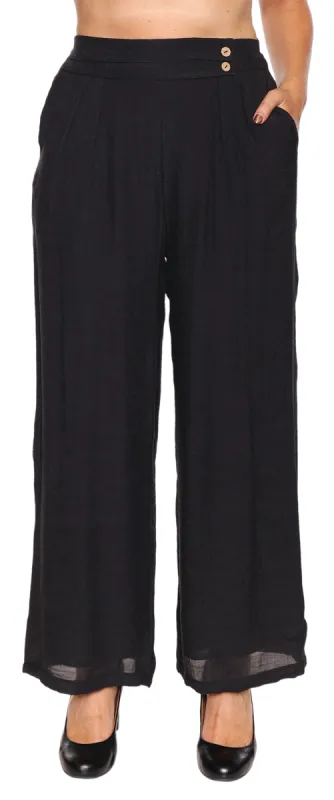 Wide Leg Layered Band Pant sold by Revolution Boutique