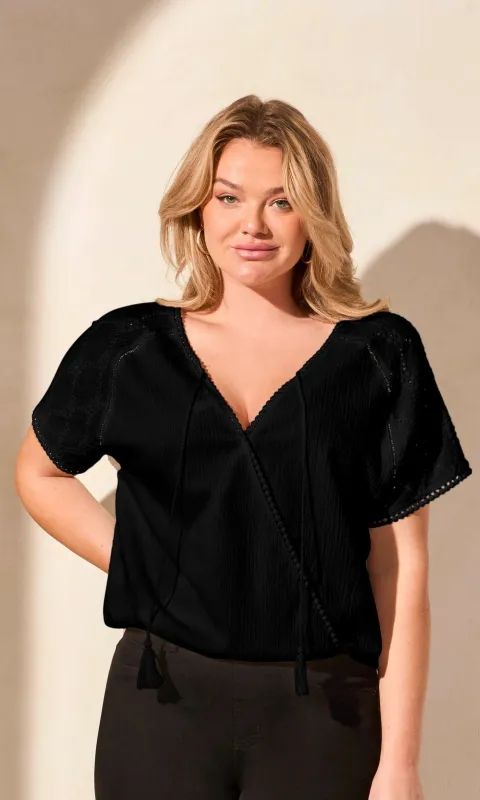 Wear Two Ways Raglan Top sold by Revolution Boutique