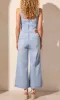 Pocket Jumpsuit W/Back Zipper sold by Revolution Boutique