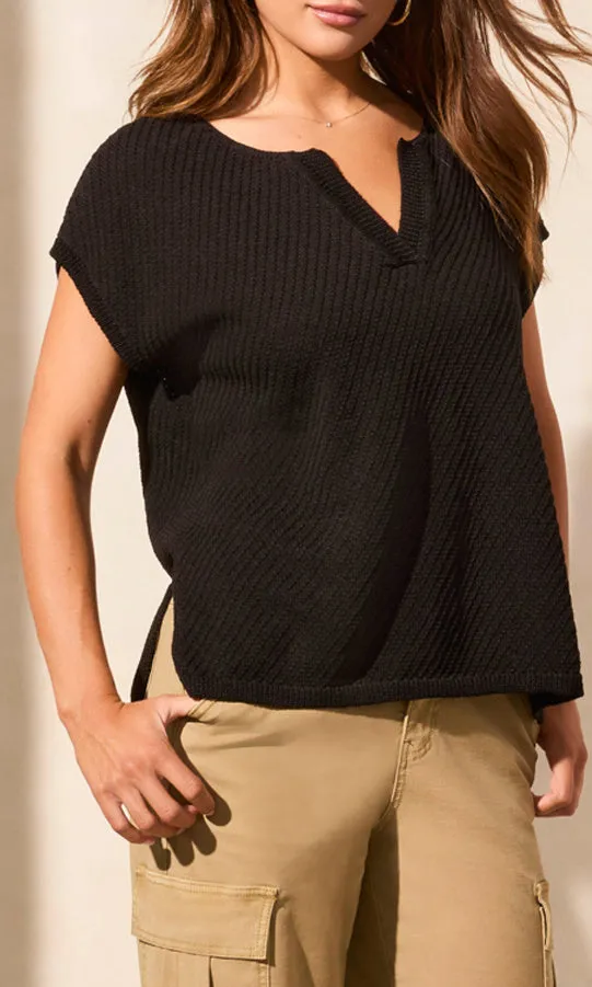 Vneck Cuff Shoulder Sweater sold by Revolution Boutique