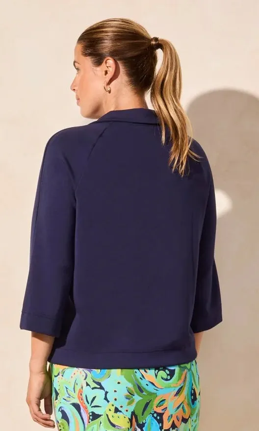 3/4 Sleeve Vneck Side Slit Top sold by Revolution Boutique product image thumbnail 3