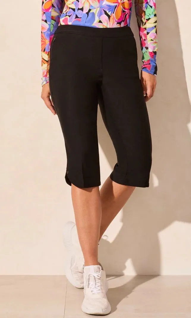 Pull On Zip Pockets Capri Pant sold by Revolution Boutique