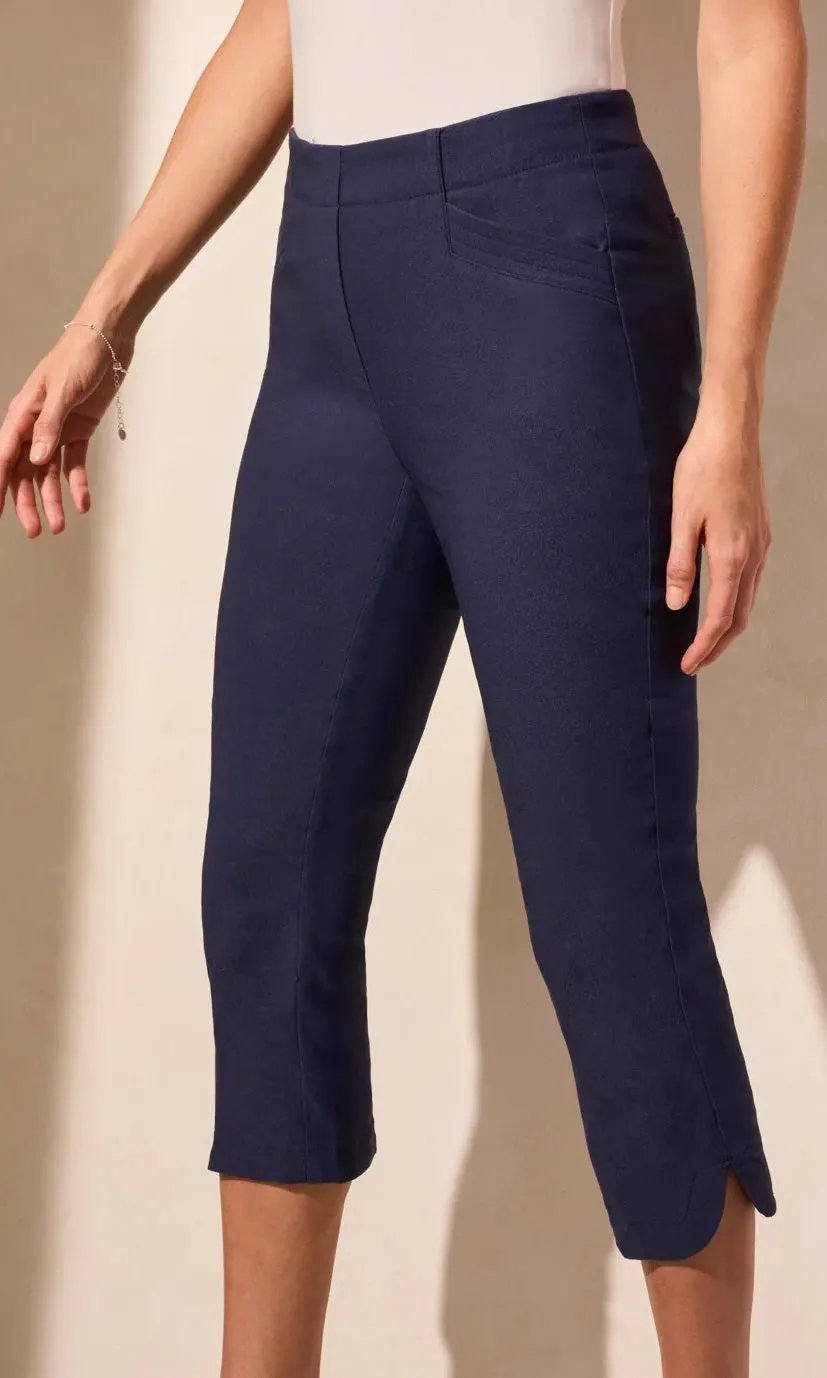 Pull On Capri Round Slit Pant sold by Revolution Boutique product image thumbnail 3
