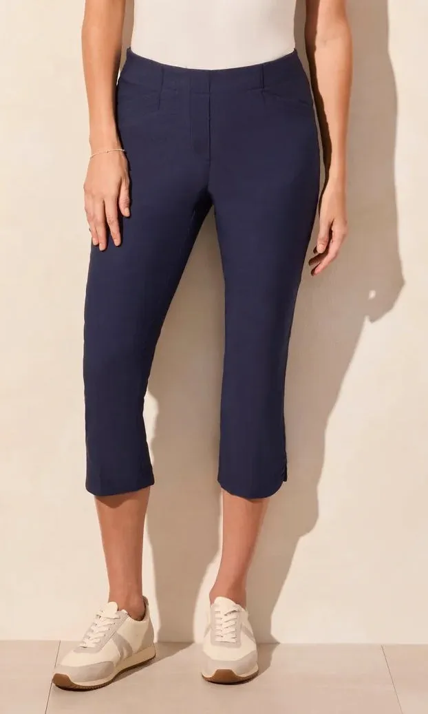 Pull On Capri Round Slit Pant sold by Revolution Boutique product image thumbnail 4