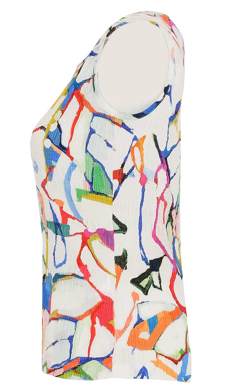 Sleeveless Shoulder Detail Top sold by Revolution Boutique product image thumbnail 3