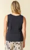 Side Slit Scoop Neck Tank Top sold by Revolution Boutique